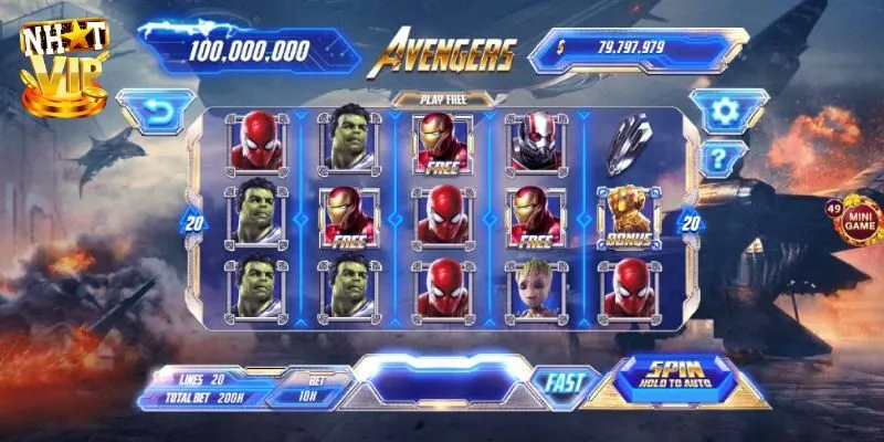 Cách chơi nổ hũ Avengers chính xác