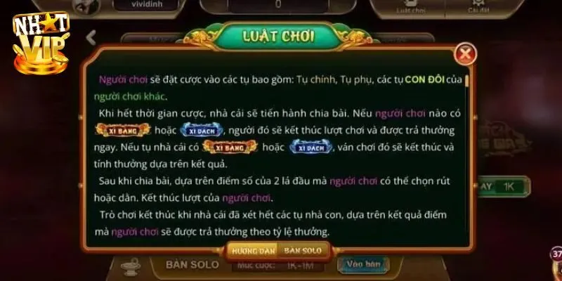 Hướng dẫn cách chơi xì dách hoàng gia cơ bản cho newbie